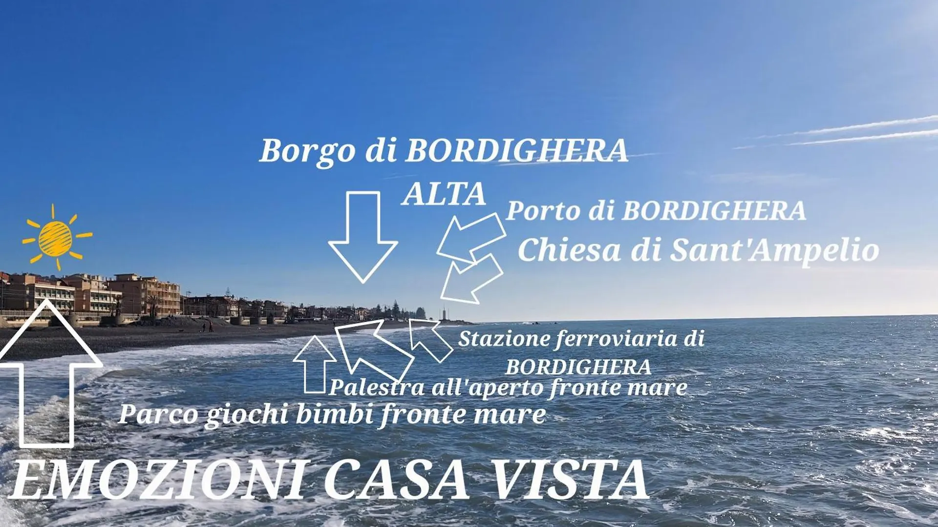 Appartamento Emozioni Casa Vista Mare Bordighera Italia